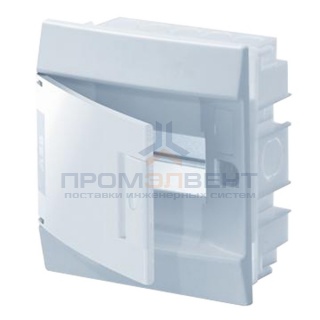 Бокс в нишу ABB Mistral41 6М непрозрачная дверь без клеммного блока