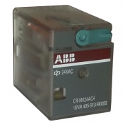 Реле ABB CR-M024AC4 24B AC 4ПК (6A)